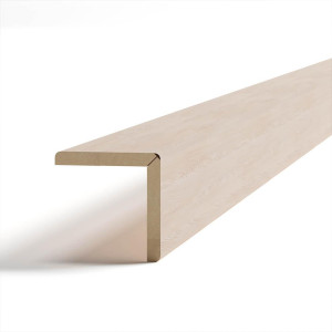 Угол универсальный МДФ STELLA 2700*24*24 Дуб Снежный (10) STSR-139