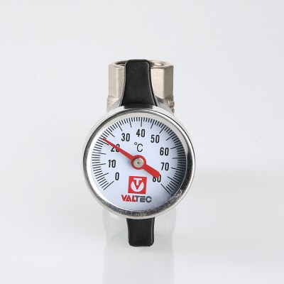 VT.808.N.04 Кран шаровой c термометром Valtec 1/2"  - Вид №2