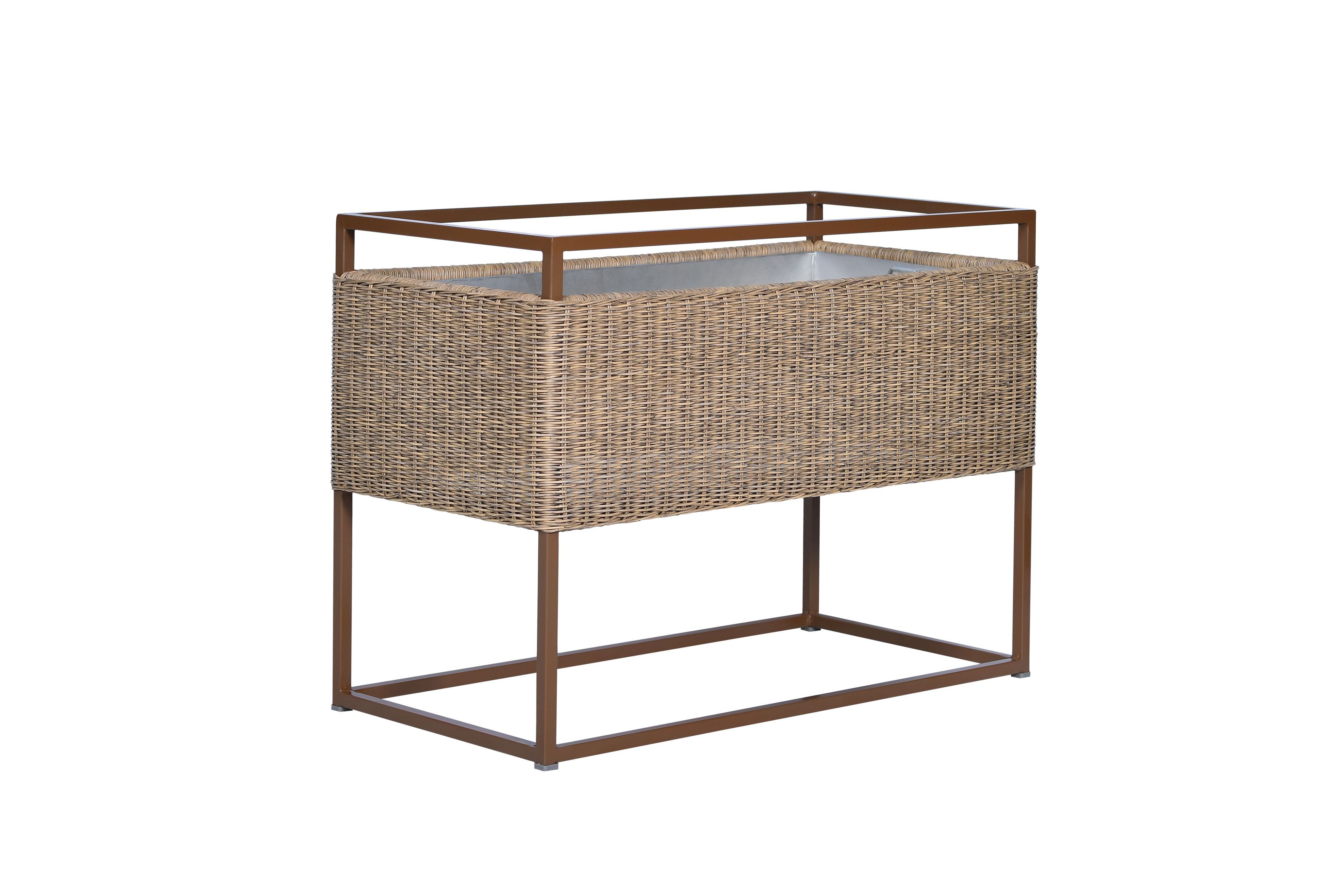 Прямоугольная плантатор из синтетического волокна cbdesign Tecno ARCH-00021024 - Вид №7