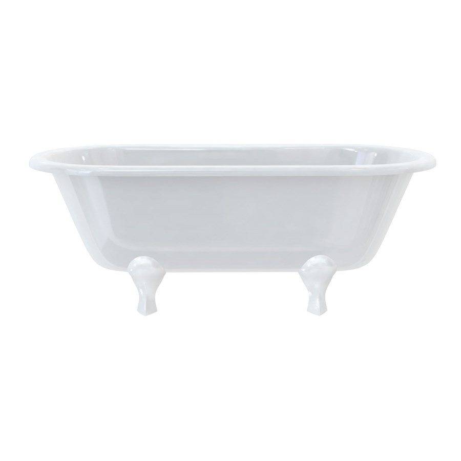 Burlington Двухсторонняя ванна Windsor 170 см с роскошными ножками с ножками Luxury Arc из хрома E3 L2C  - Вид №7