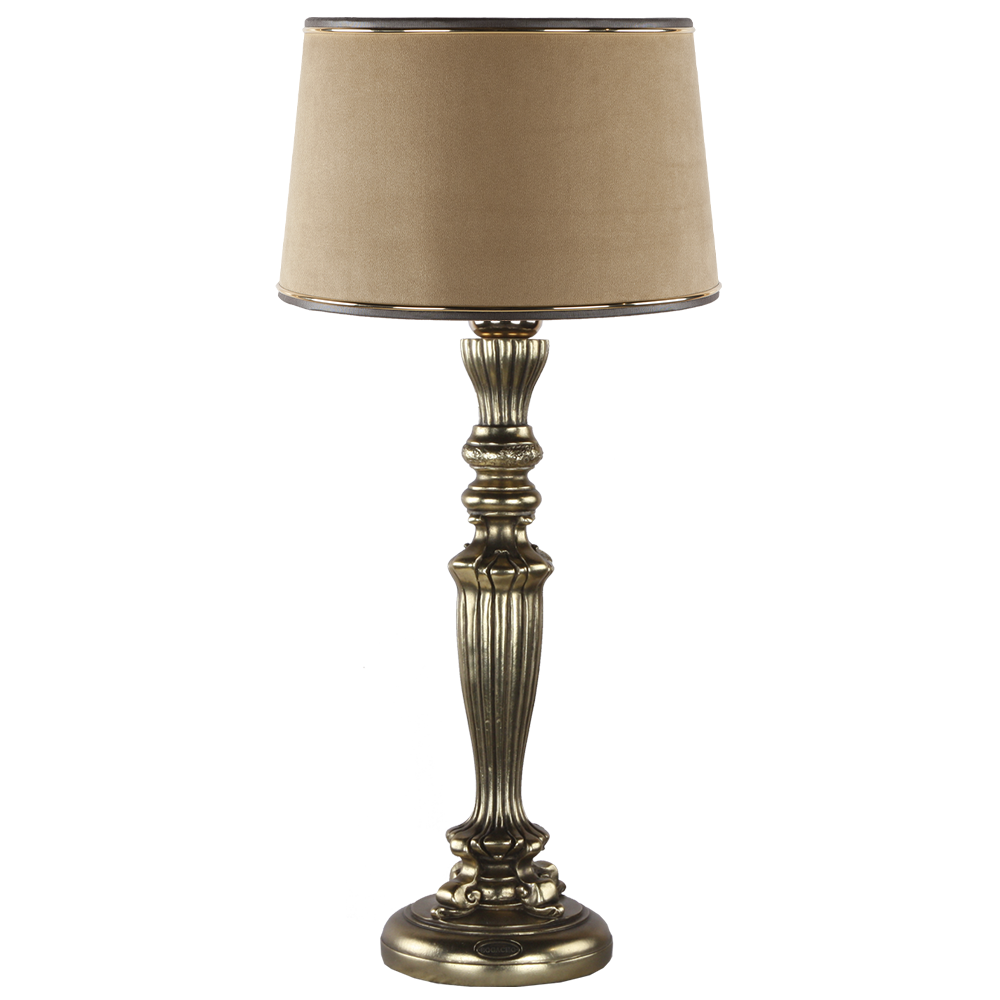 32116,34057 Настольная лампа Богемия Бронза Тюссо Поталь BOGACHO 4627138247884, 4627138151136