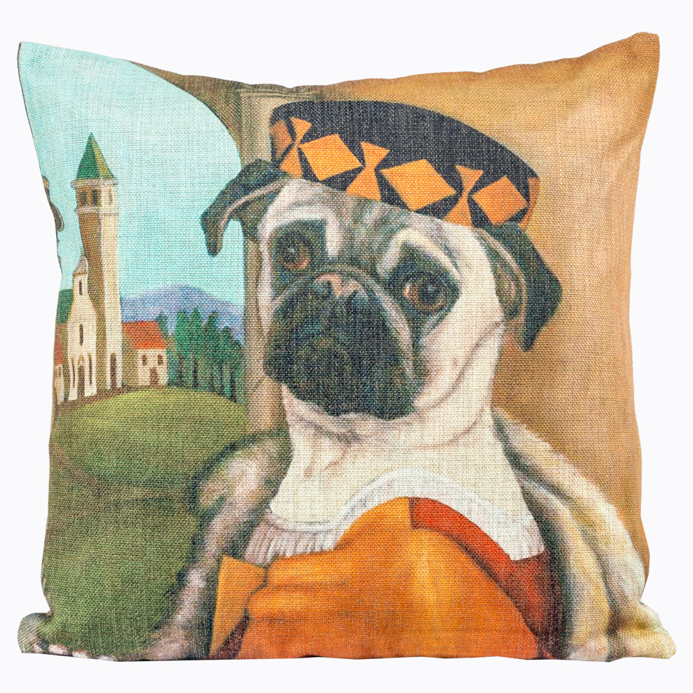 2719018 Арт-подушка «Музейный экспонат», версия 43 «Норковое манто» Object Desire 