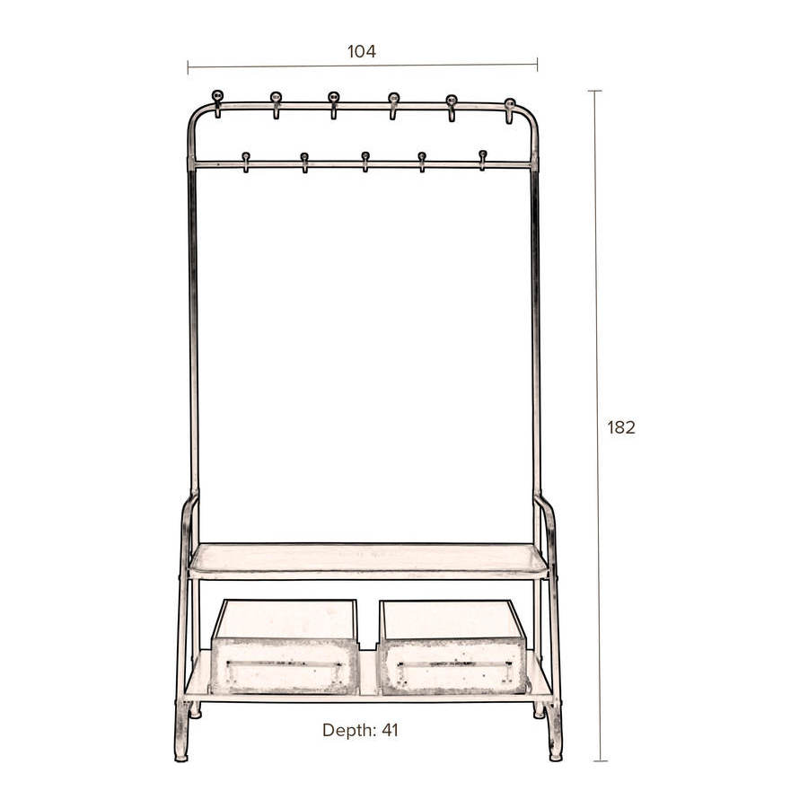Вешалка Lucius Dutchbone 7100009 - Вид №7
