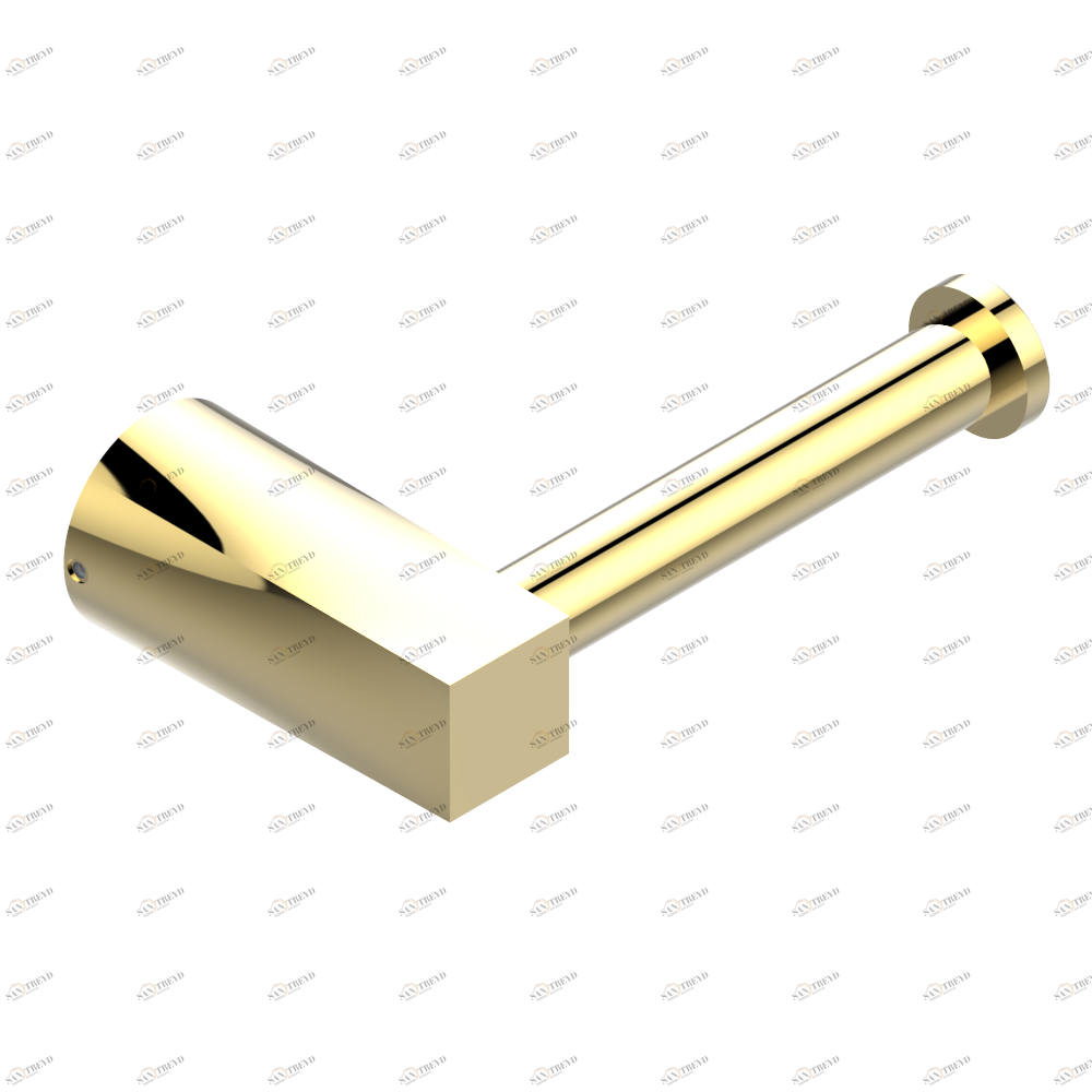 G6B-538A Бумагодержатель настенный без крышки Thg-paris Metamorphose с рукоятками Покрытие PVD золотистый цвет G6B-538A CAT.F