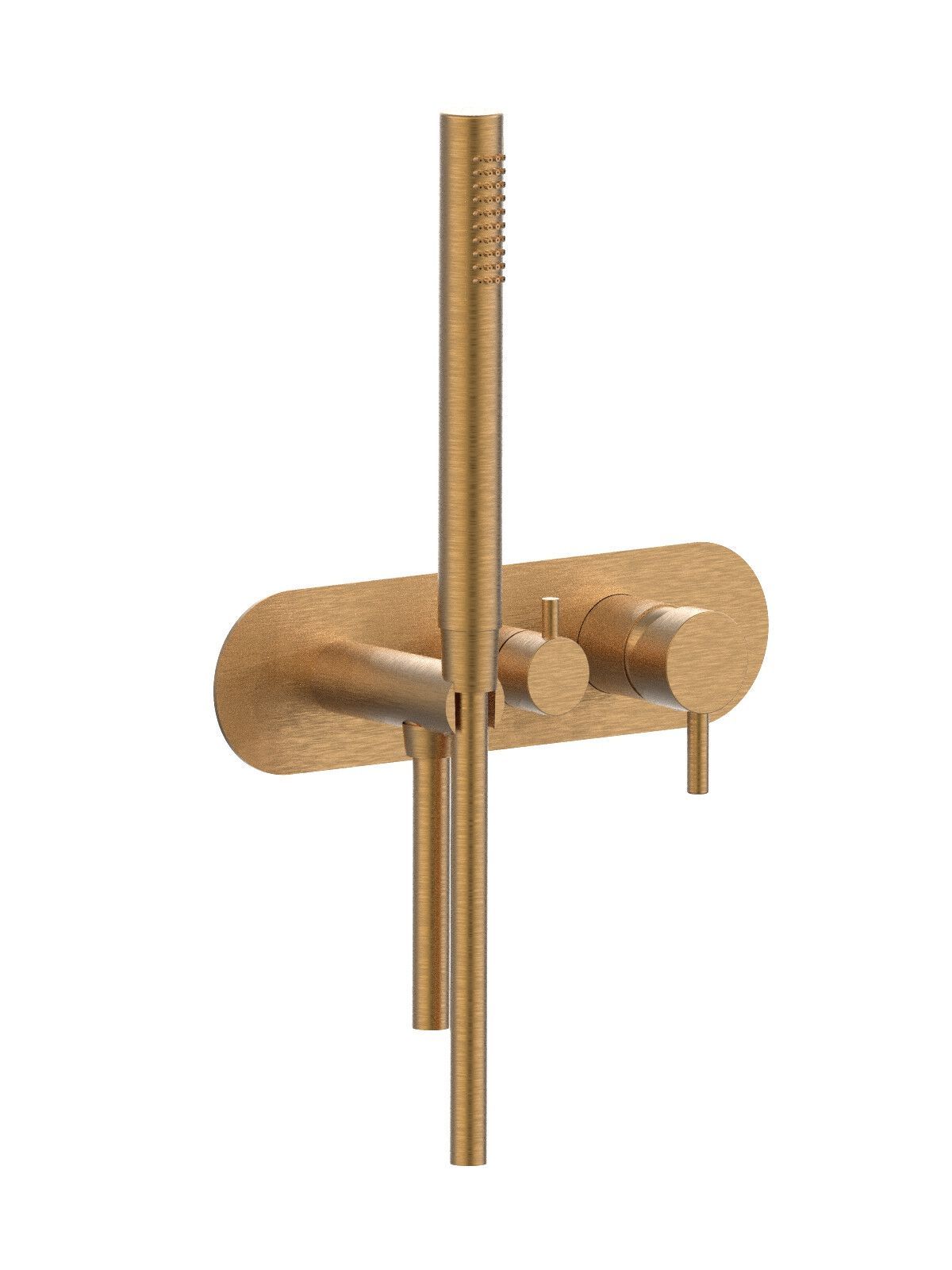 3 отверстия однорычажный встраиваемый смеситель для душа Rubinetterie Frattini Pepe XL ARCH-00040296 - Вид №1