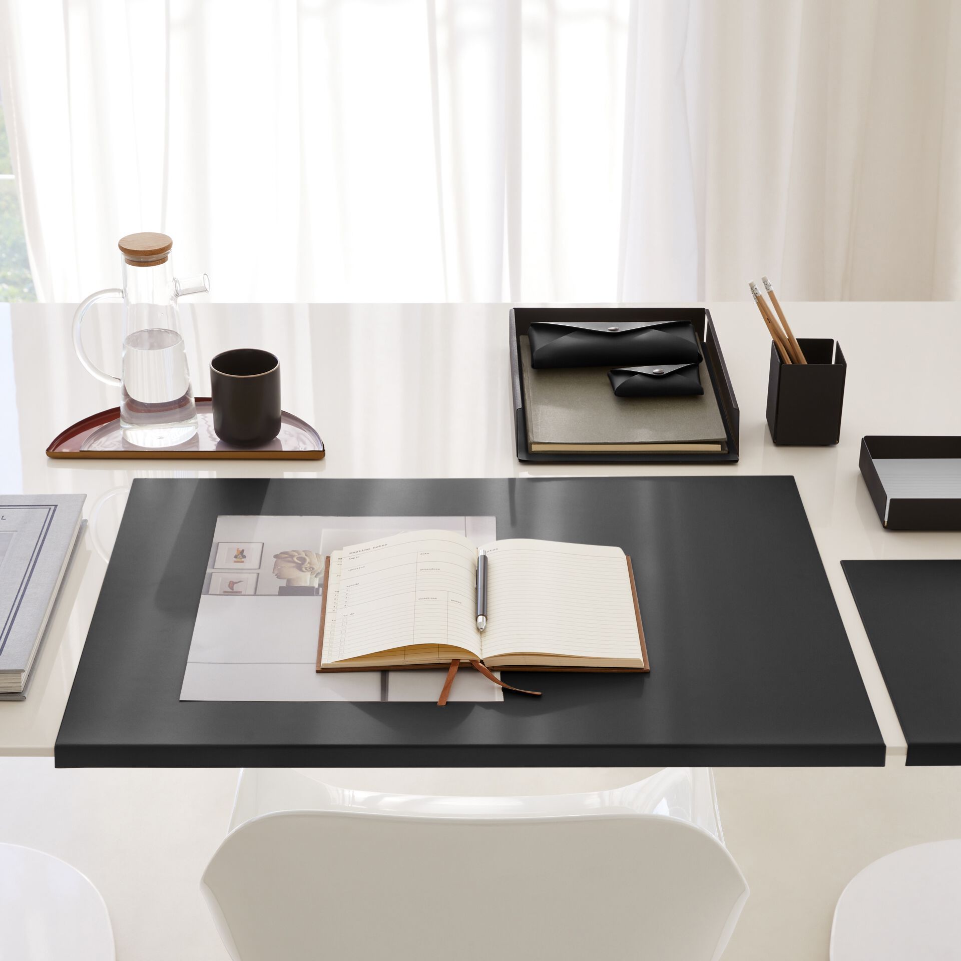 Полые стальные и кожаные чехлы EGLOOH Муар ARCH-00129366 - Вид №3