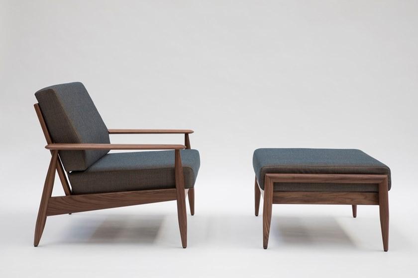 BuzziSpace Кресло из ткани с подлокотниками Buzzinordic sun-id-1494278 - Вид №4