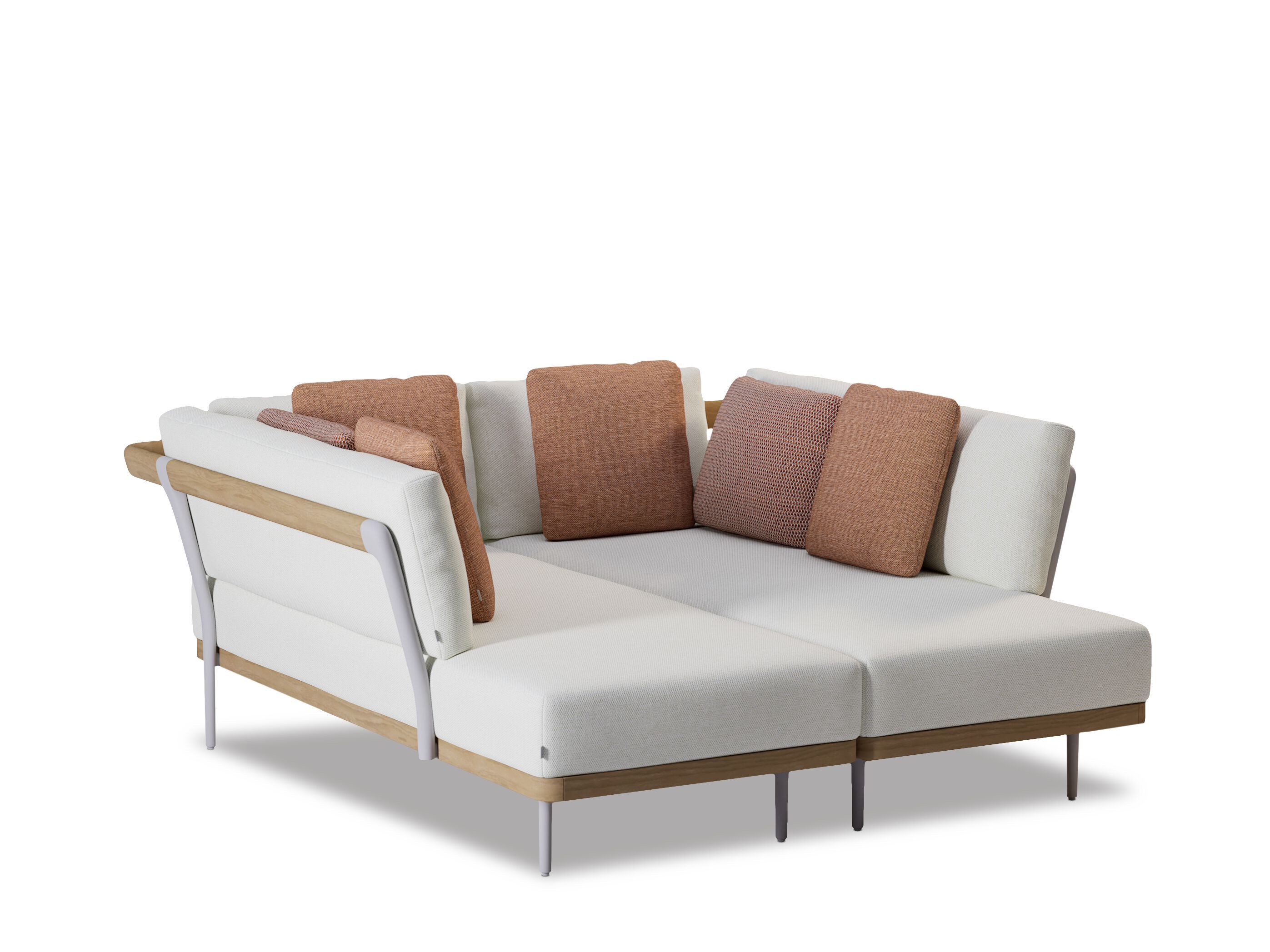 Ткань сад кровать MANUTTI Flows ARCH-00027568 - Вид №1