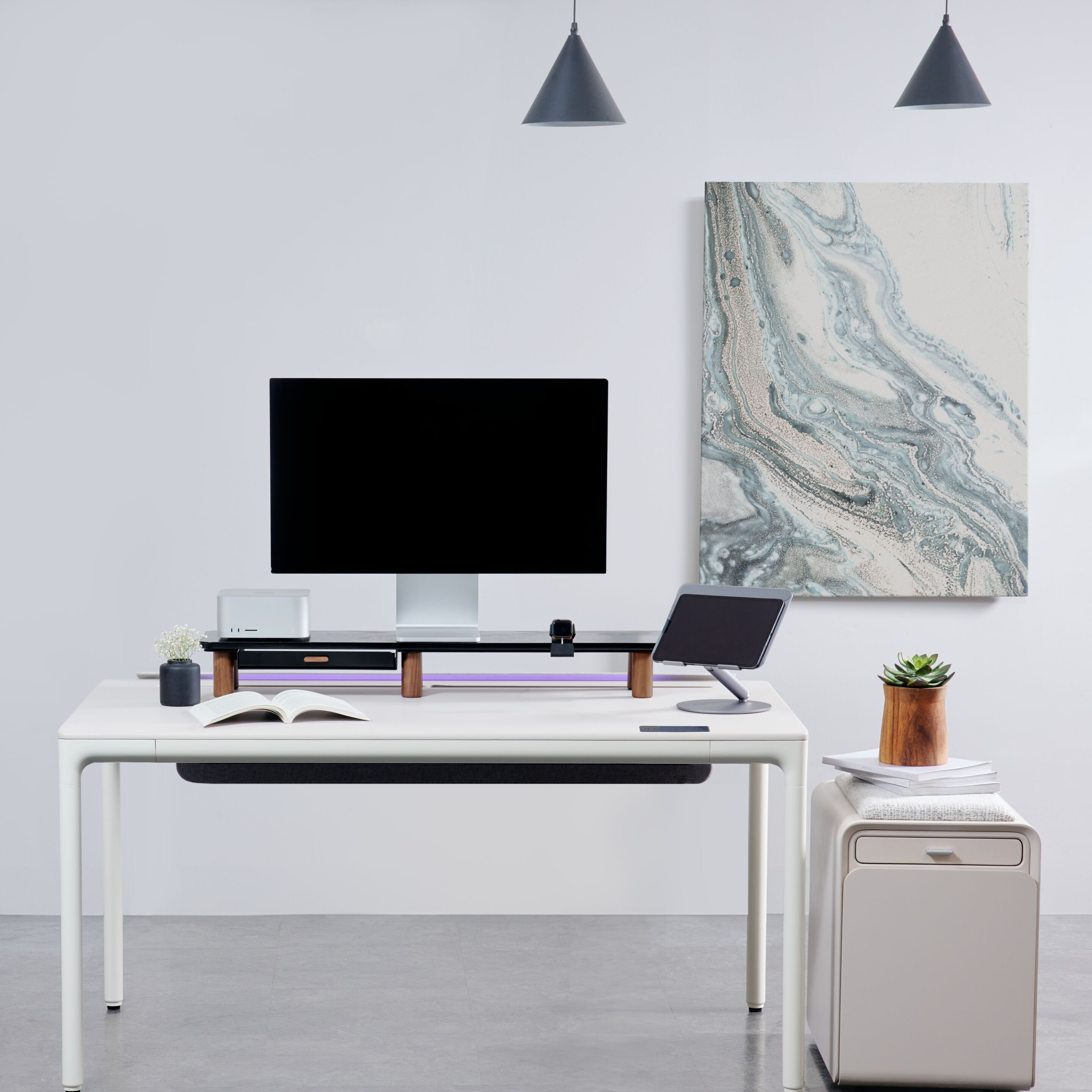 Алюминиевый и деревянный стол Beflo PLATEAU ARCH-00064576 - Вид №15