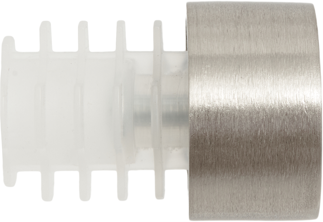 Наконечник для карниза INSPIRE металлический хром 2 шт. 85186703 STLM-0059624