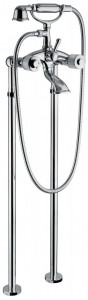 4528 Смеситель для ванны и душа напольный с душевым комплектом. Bongio Cristallo