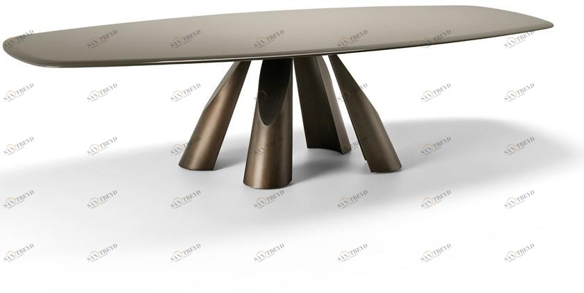 Arketipo Прямоугольный стол из мдф и металла sun-id-1459532