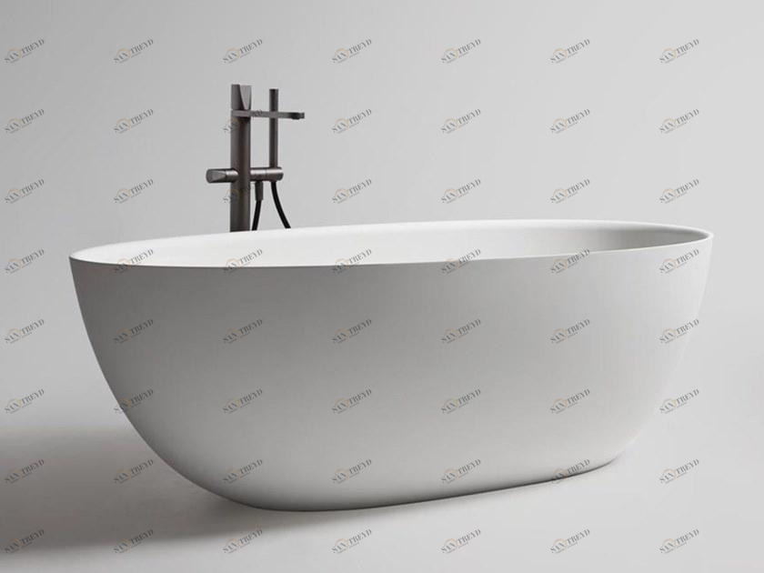 Antonio Lupi Design Отдельностоящая овальная ванна из cristalplant® Eclipse Antoniolupi sun-id-1432989