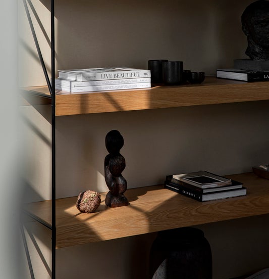 5709262068029 Zet Storage System, 60 дюймов, задняя панель и полка для журналов LuceLight  - Вид №6