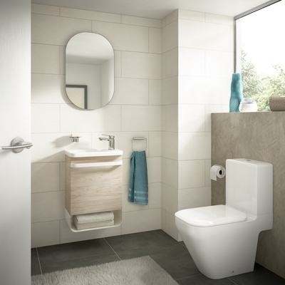 R4344WG Металлическая открытая полка 45 см Ideal Standard TONIC II - Вид №1