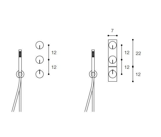 Набор для ванны из нержавеющей стали Falper водоносный горизонт ARCH-00079516 - Вид №13