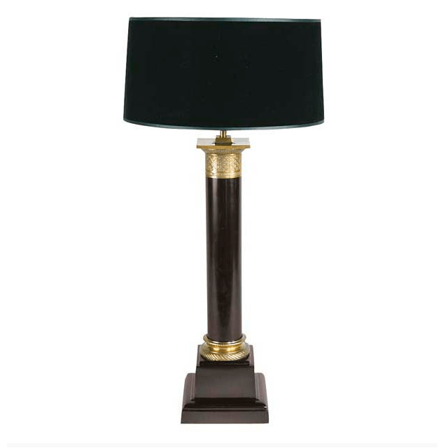 Настольная лампа Monaco от Eichholtz 101640 EICHHOLTZ КОЛОННА 061840 Черный  - Вид №1