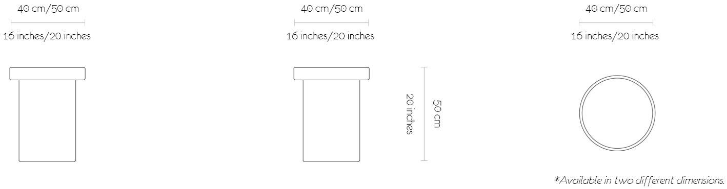 MORADA Круглый металлический журнальный столик для гостиной Caliz Caliz st - Вид №2
