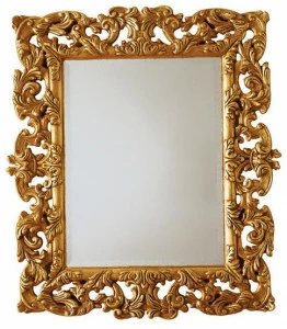 VOLPI Прямоугольное зеркало в настенной раме Night & day 4201