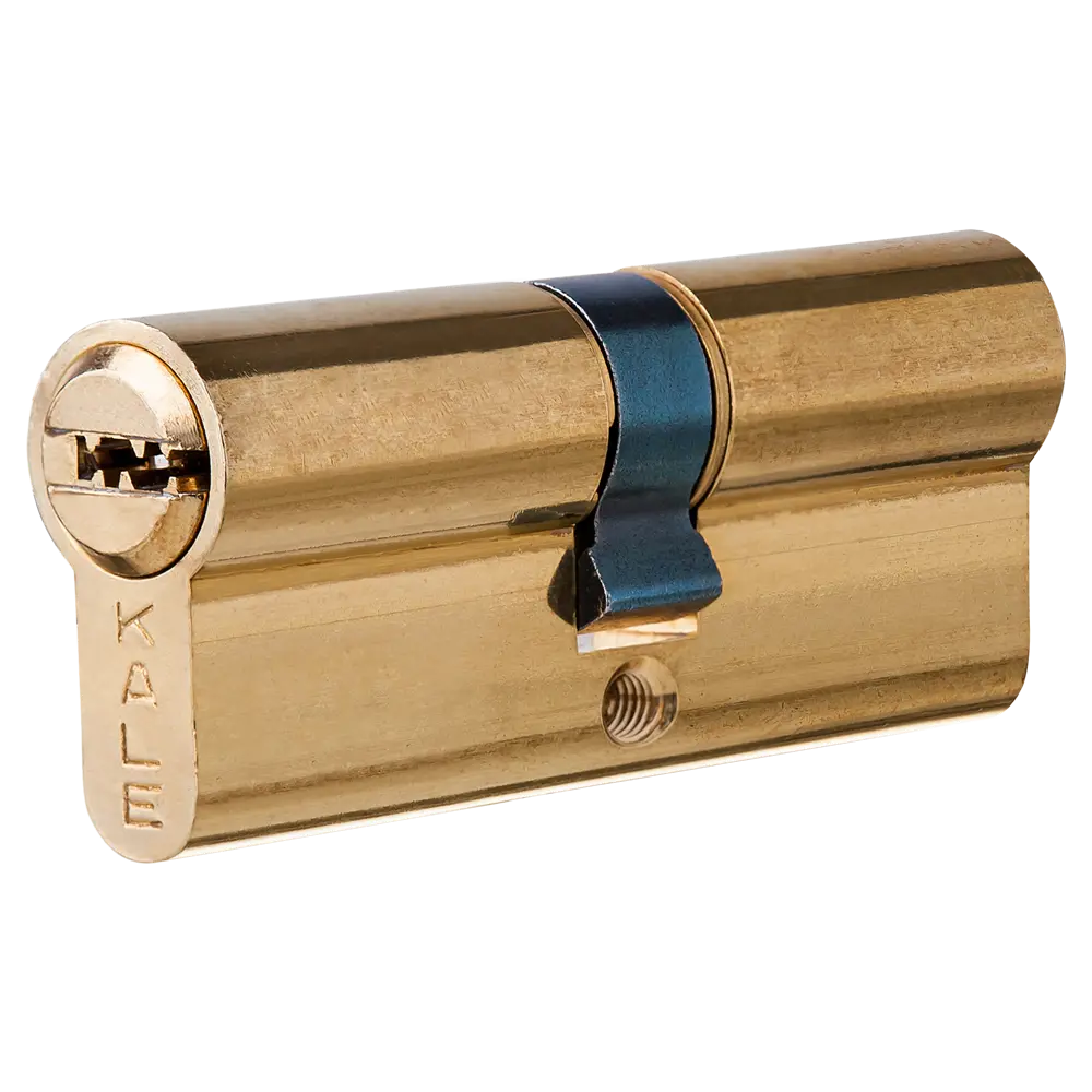 Цилиндр Kale 164SN-80-BP, ключ/ключ, цвет золото 82394571 STLM-2091288 