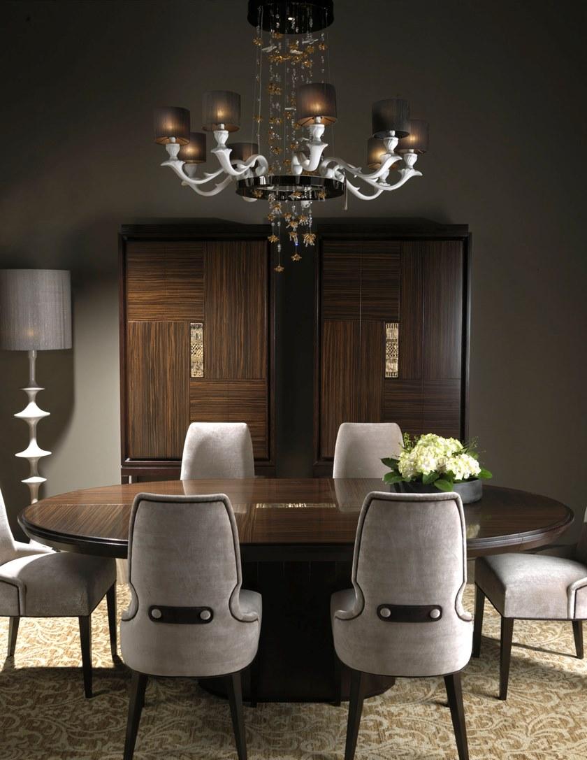 Arte Brotto Овальный деревянный стол Segreti S694 - Вид №1