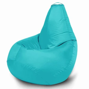 90662754 Мягкое кресло-мешок Mypuff bm_372 XL Компакт, оксфорд, бирюза STLM-1358460