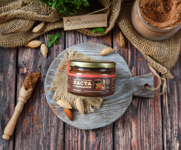 5486 Паста шоколадно-миндальная Вкусляндия  - Вид №1