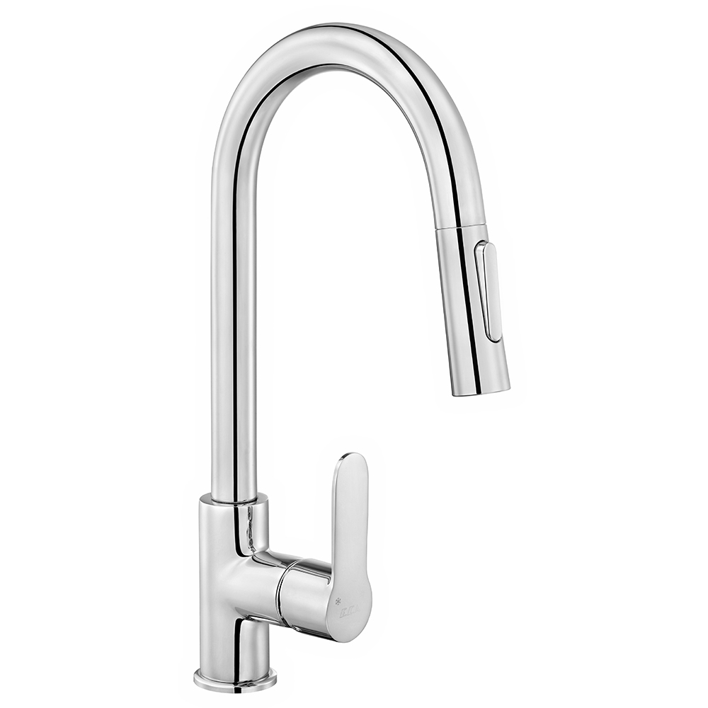 102118129  Спиральный смеситель для мойки Nita - ручной душ Eca 