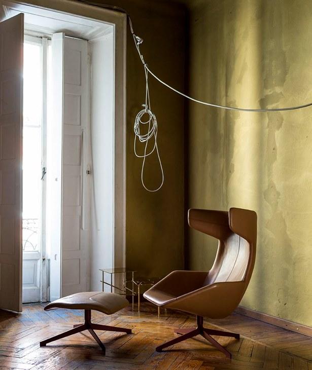 Moroso Кресло поворотное на 4-х спицах с высокой спинкой Take a line for a walk sun-id-1370506 - Вид №12