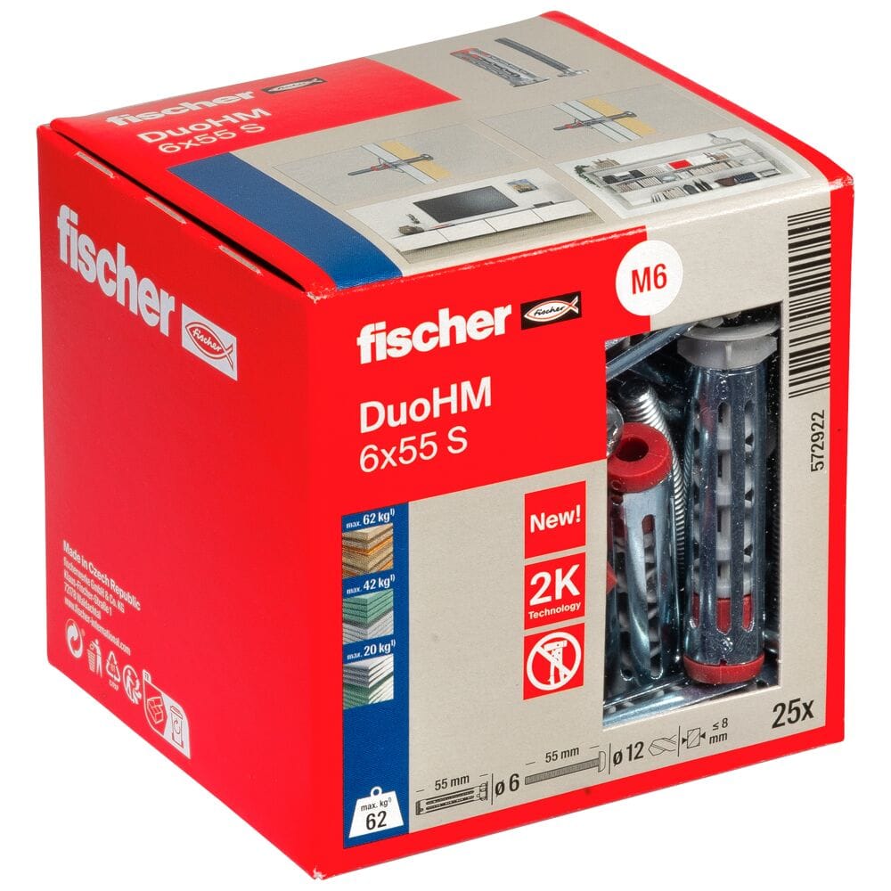 Дюбель FISCHER DuoHM ARCH-00080658 - Вид №17