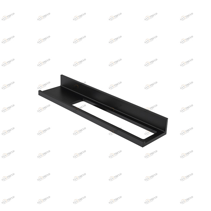 Полка 45 см и вешалка для полотенец  Essence c NOKEN 100238756  BLACK