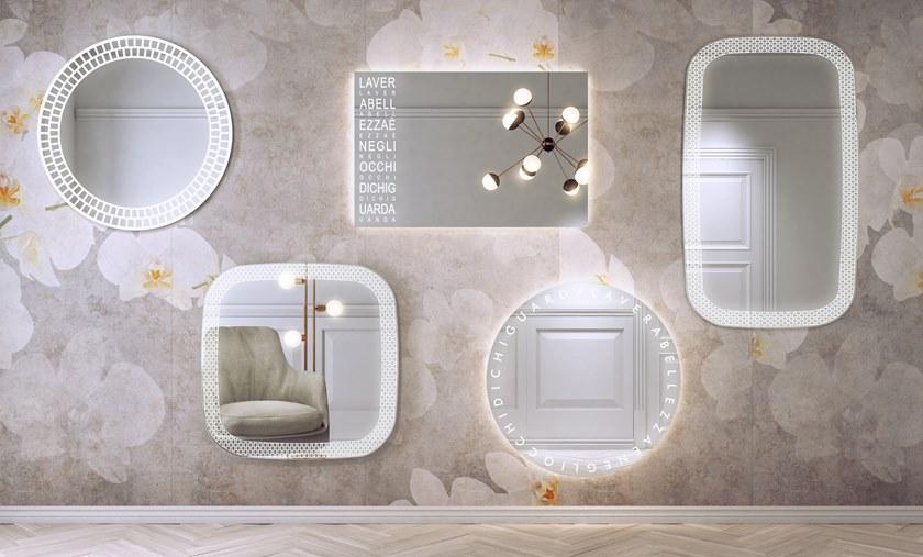 ARTELINEA Круглое зеркало со встроенной подсветкой для ванной  Trb / trd  - Вид №1