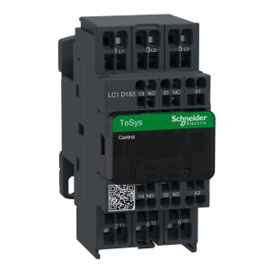 LC1D183F7 Контактор LC1D 3P 18А 440/110В AC 9кВт Schneider Electric TeSys