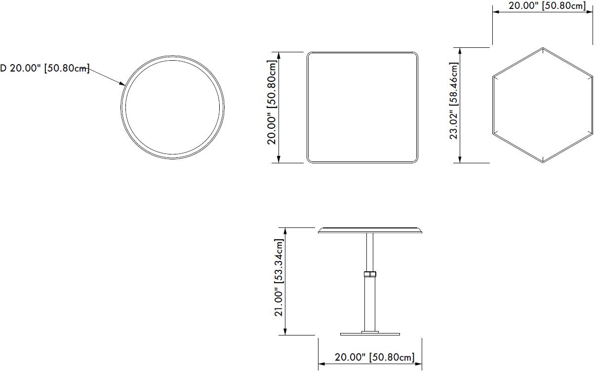 GABRIEL SCOTT Круглый столик из мрамора Pedestal sun-id-1496289 - Вид №5