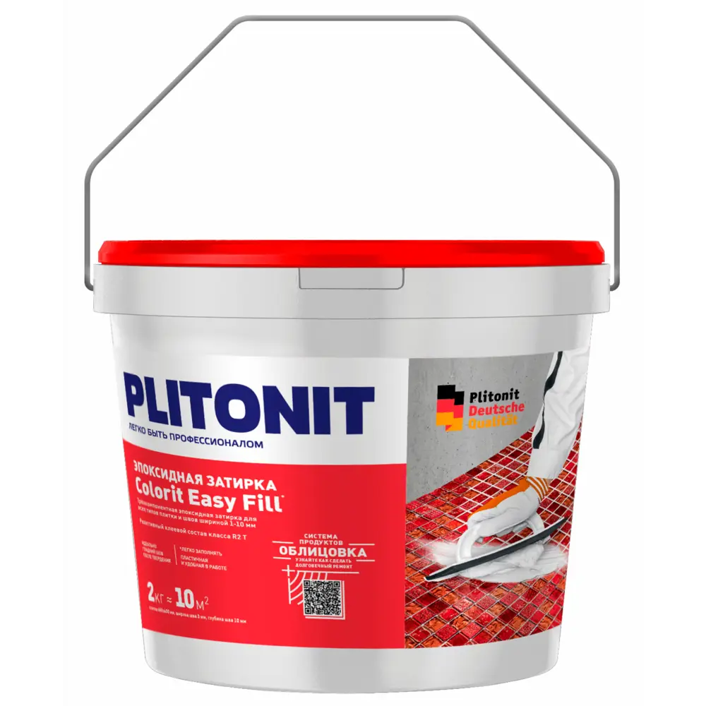 PLITONIT Colorit EasyFill - эпоксидная затирка для швов 2 кг белая 84815544 STLM-0946161 - Вид №2