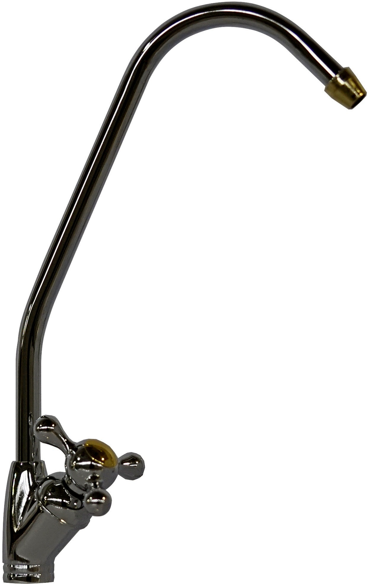 Кран для чистой воды № 2 (с золотыми элементами) АКВА ПРО, 413 Santreyd 