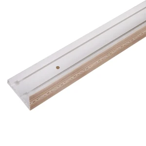 Карниз шинный двухрядный «Луи» в наборе 160 см цвет антик