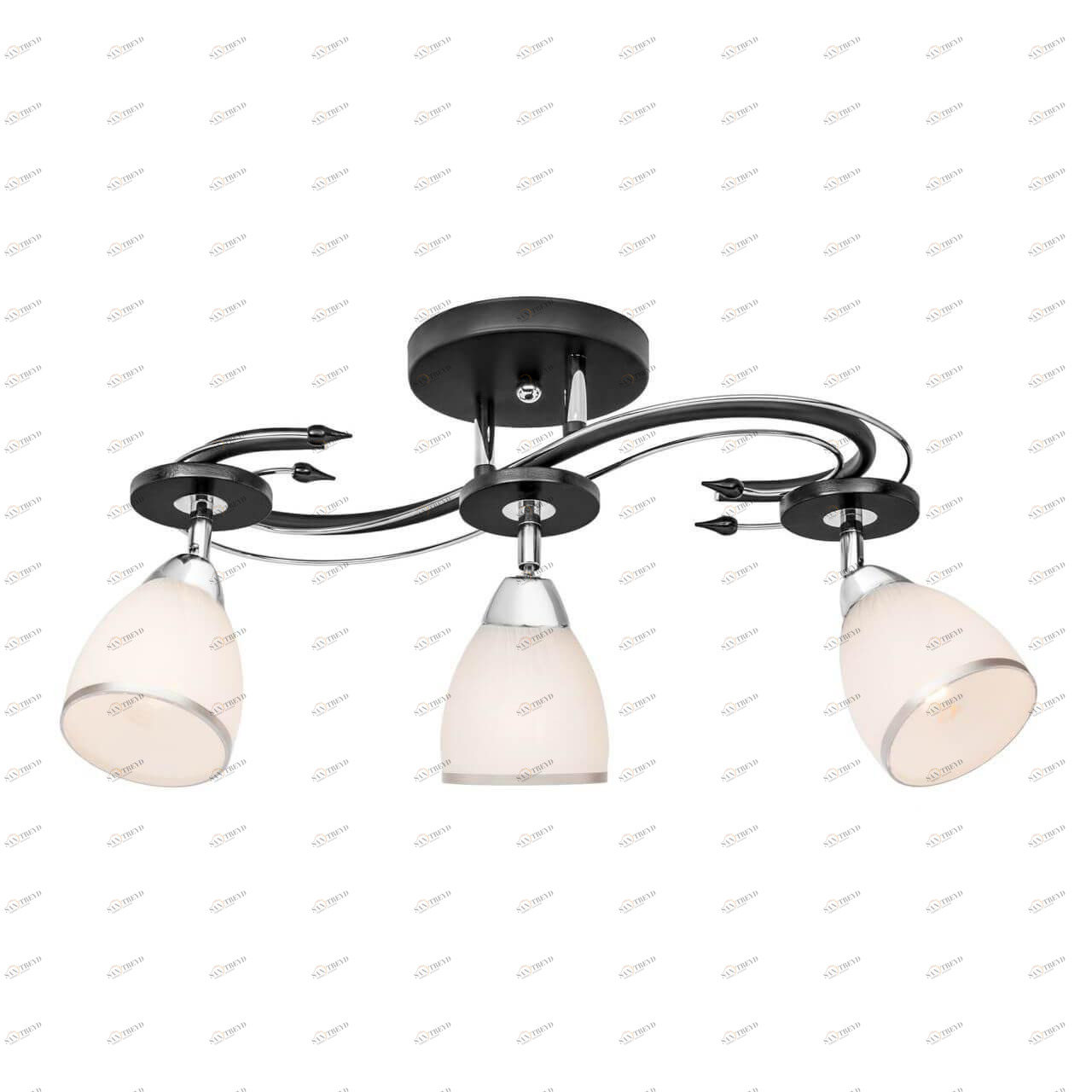 Спот потолочный белый на 3 лампы Silver Light Austerity 245.59.3 SILVER LIGHT AUSTERITY 00-3924070 Белый 