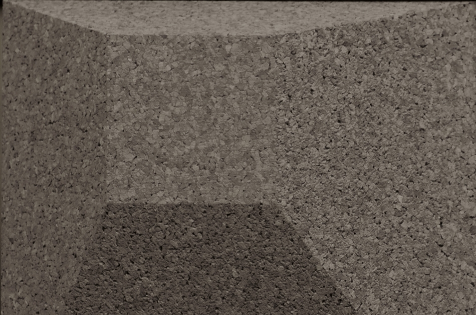 313 311 042 Пробковая 3D-плитка для стен Porto Smoke GRANORTE 3DForms - Вид №1