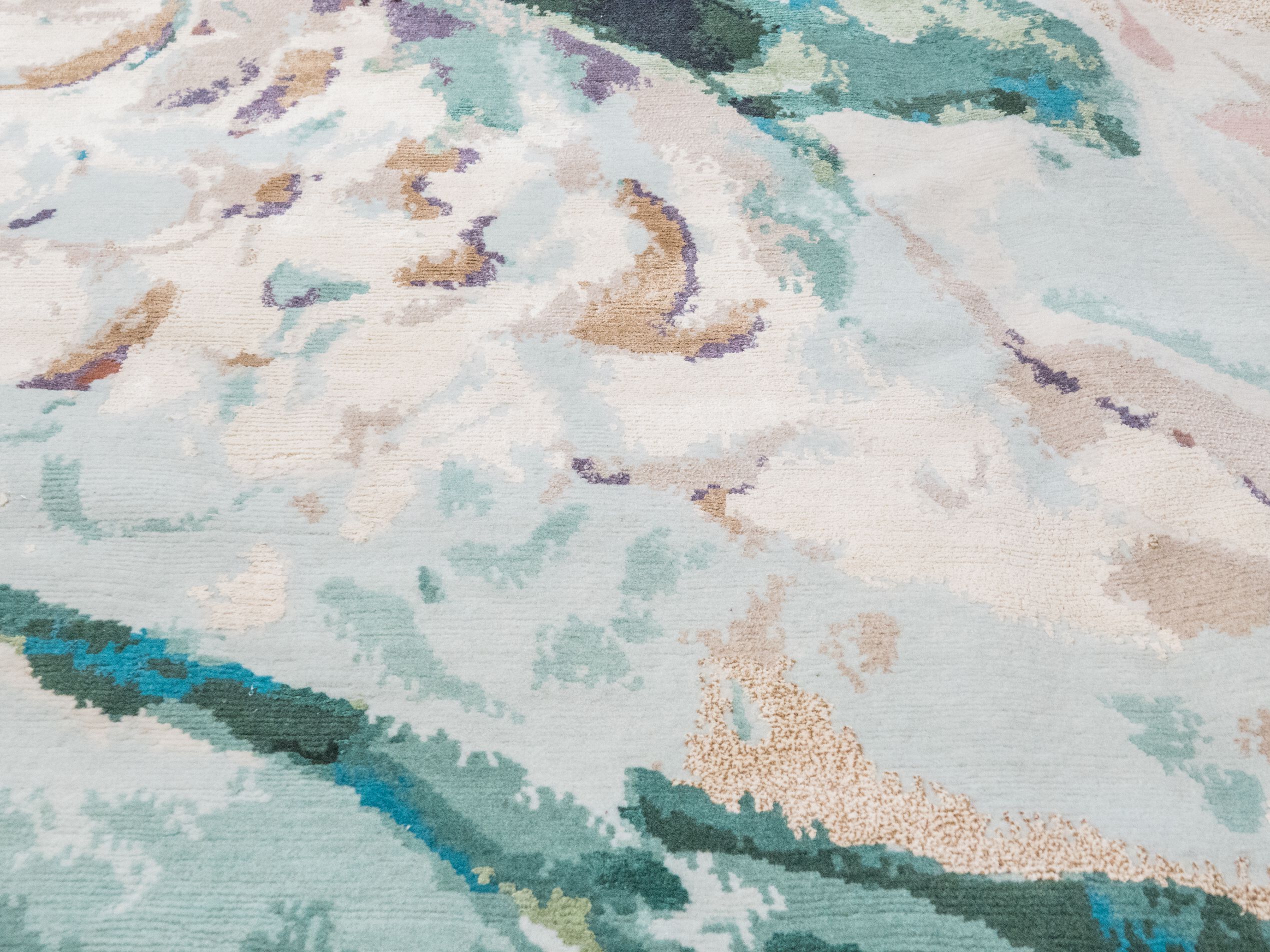 Прямоугольный ковер ручной работы Tapis Rouge Koi Pond ARCH-00129398 - Вид №1