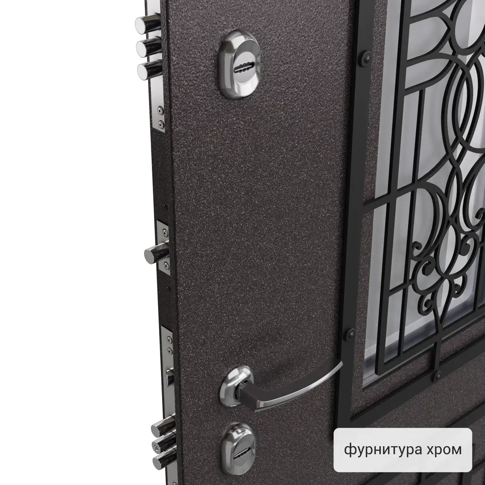 Дверь входная металлическая Термо, 950 мм, левая, цвет фрам орех 83404331 STLM-2059011 TOREX  - Вид №1