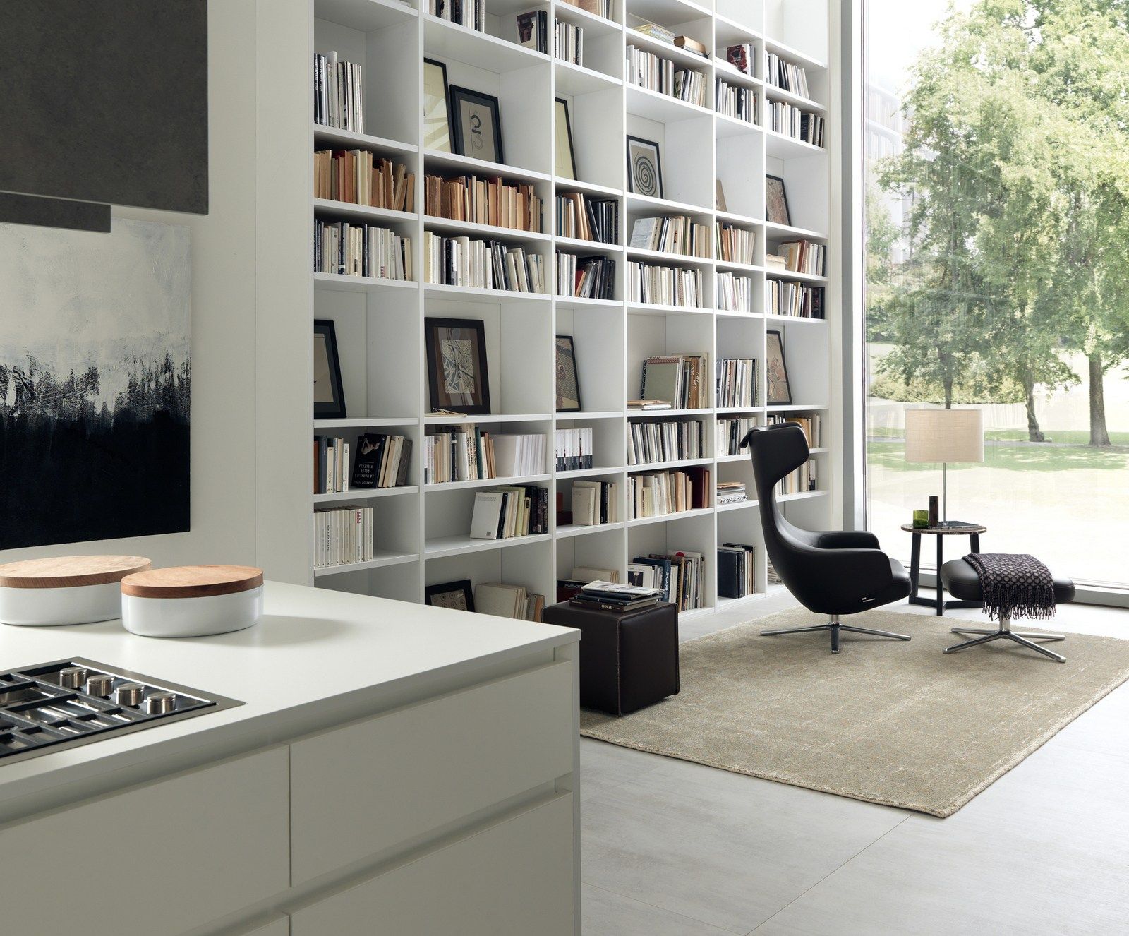 Ламинированная секционная кухня с островом Floritelli Cucine ARCH-00146929 - Вид №3