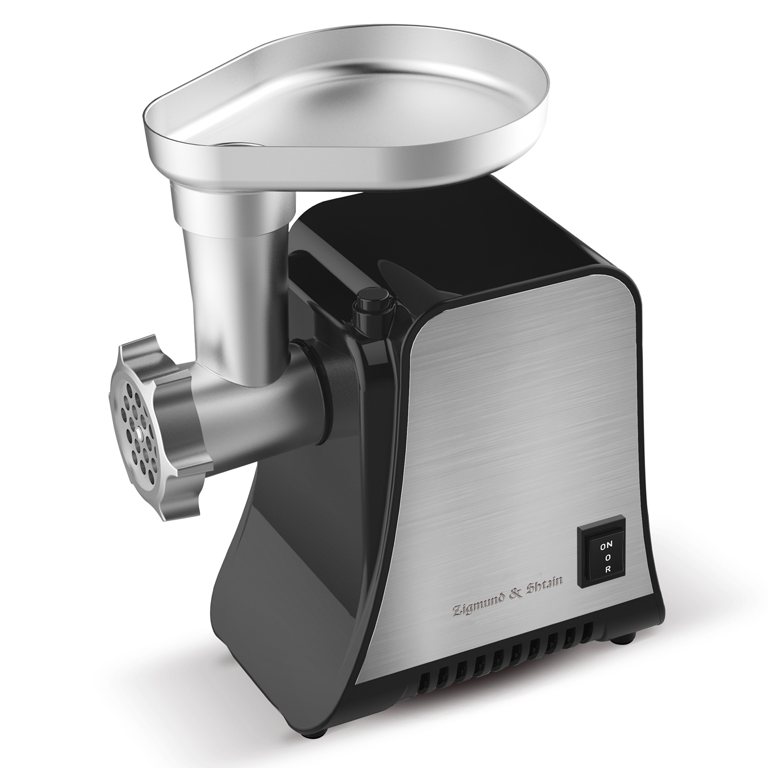 9929163 Мясорубка электрическая Zigmund & Shtain ZMG-042 серый STDN-0042511 - Вид №2