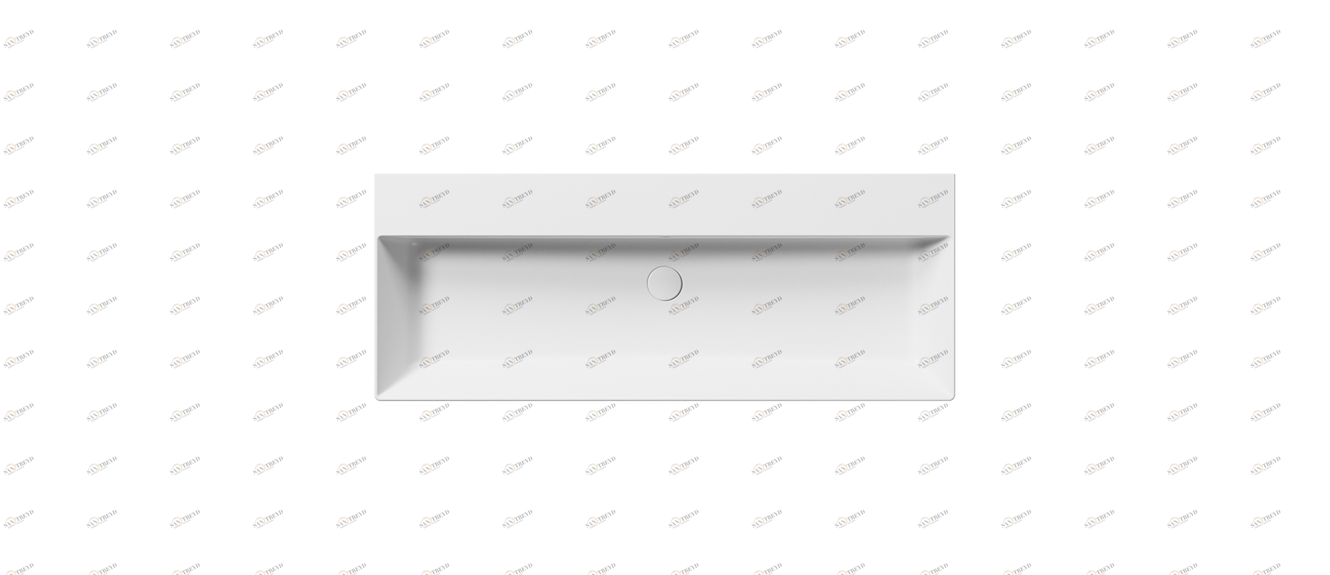 9424109 Подвесная раковина настенная овальная GSI ceramica  белая 