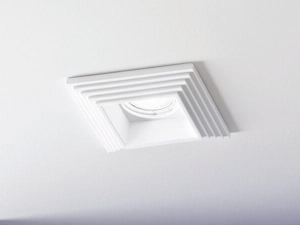 Квадратный гипсовый прожектор Fan Europe Lighting INTEC ARCH-00013364