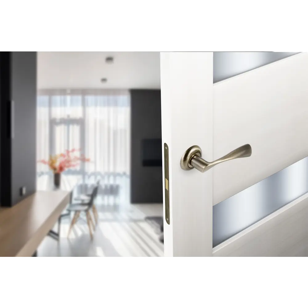 Дверная ручка EDSON EDS-14-Z01 бронзовая с эргономичным дизайном 82677948 STLM-0033858 - Вид №5