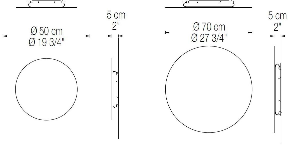 fambuena Настенный светильник Hoop metal 9110 / 9110 / 9120 - Вид №3