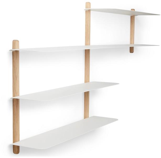 Gejst Настенный книжный шкаф из стали и дерева Nivo 20111 - Вид №2