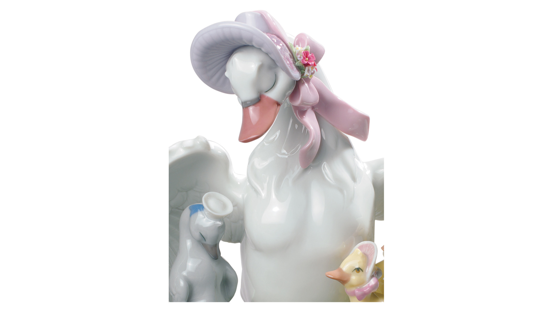 10669070 LLADRO Фигурка Lladro "Гадкий утенок" 17х19см Фарфор Lladró  - Вид №1