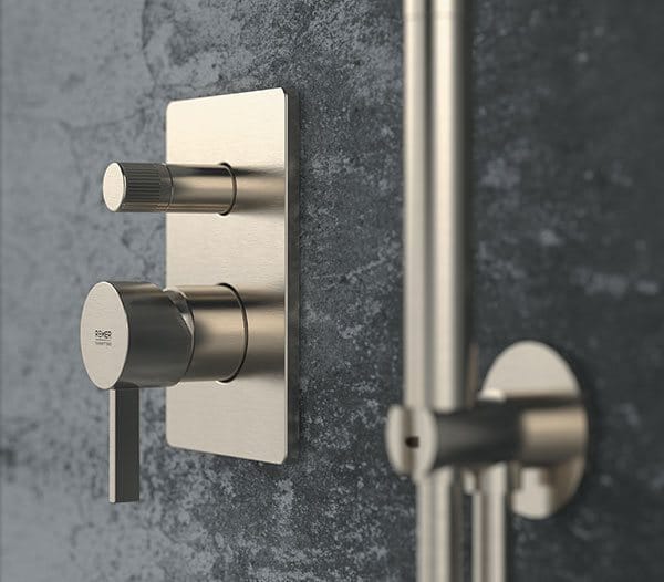 Встраиваемый однорычажный смеситель для ванны с переключателем Remer Rubinetterie Метрика ARCH-00100103 - Вид №1